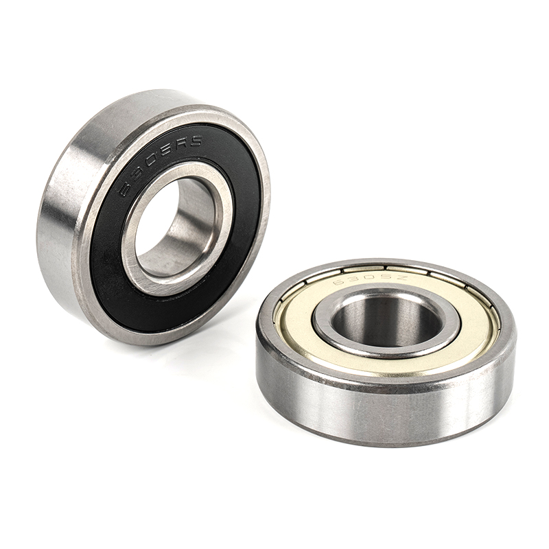 What impact does the deviation of the inner and outer rings of deep groove ball bearings have on their performance?