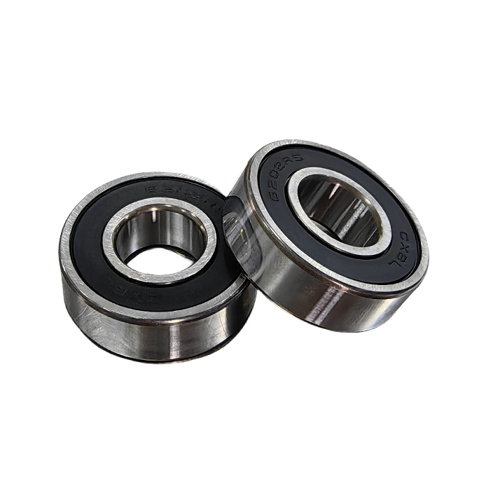 What does the maximum load-bearing capacity of deep groove ball bearings depend on?
