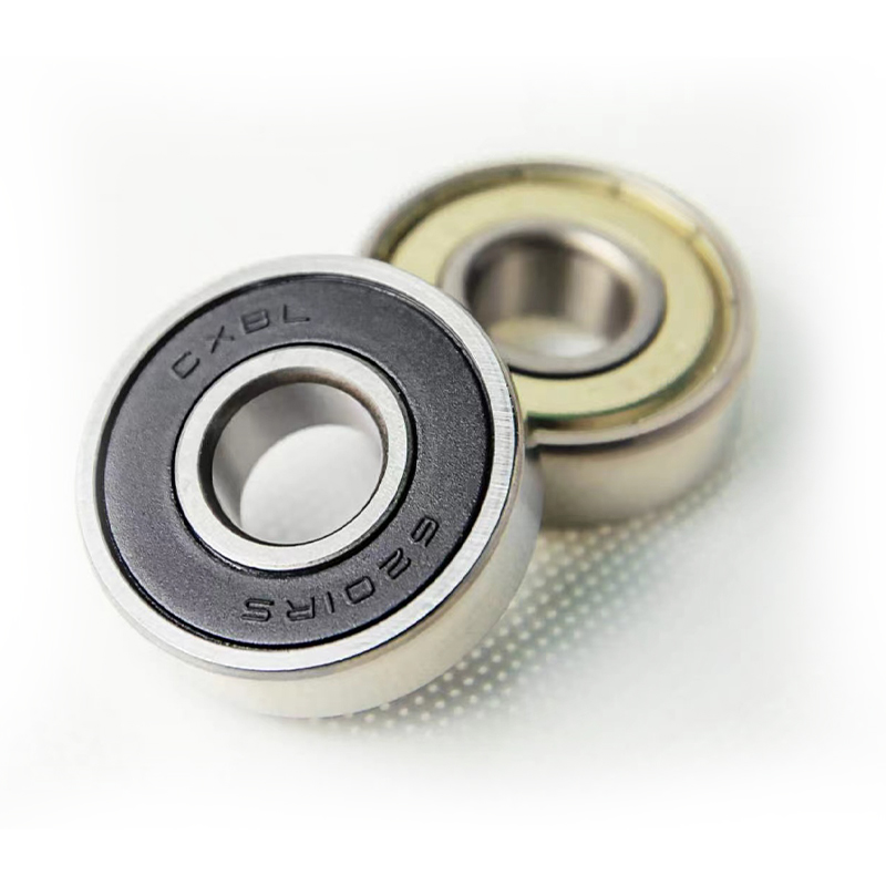 What are the key process links in the manufacturing process of deep groove ball bearings